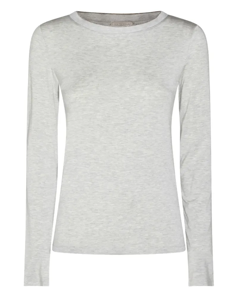 Antonelli Firenze long-sleeve T-shirt - Grau Grau