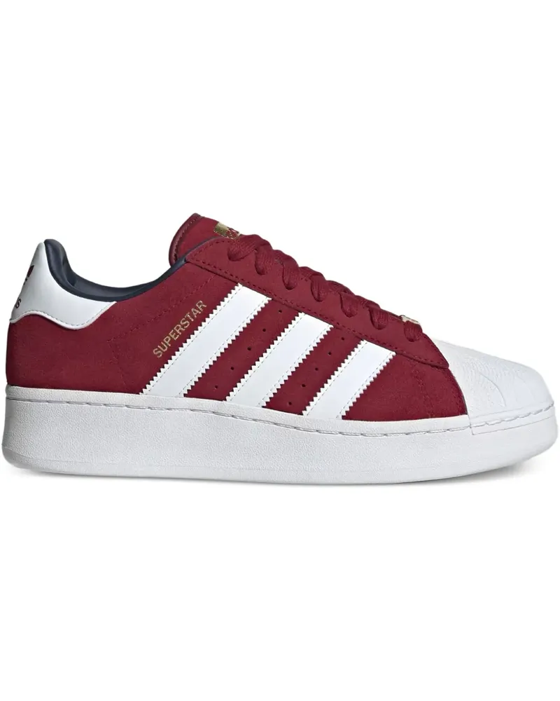 adidas Gestreifte Superstar XLG Sneakers - Rot Rot