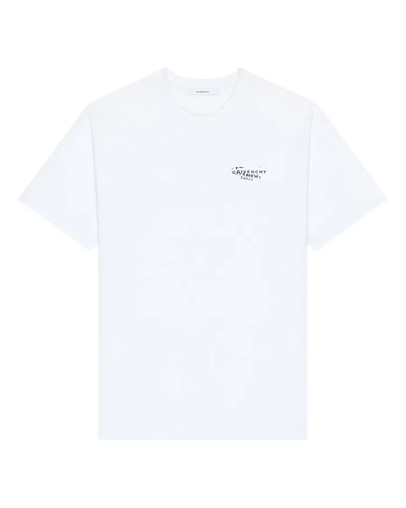 Givenchy T-Shirt mit  Stamp-Print - Weiß Weiß
