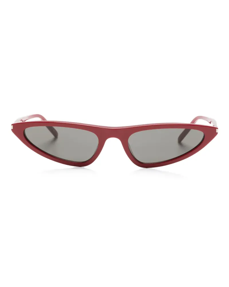 Saint Laurent Sonnenbrille mit Cat-Eye-Gestell - Rot Rot