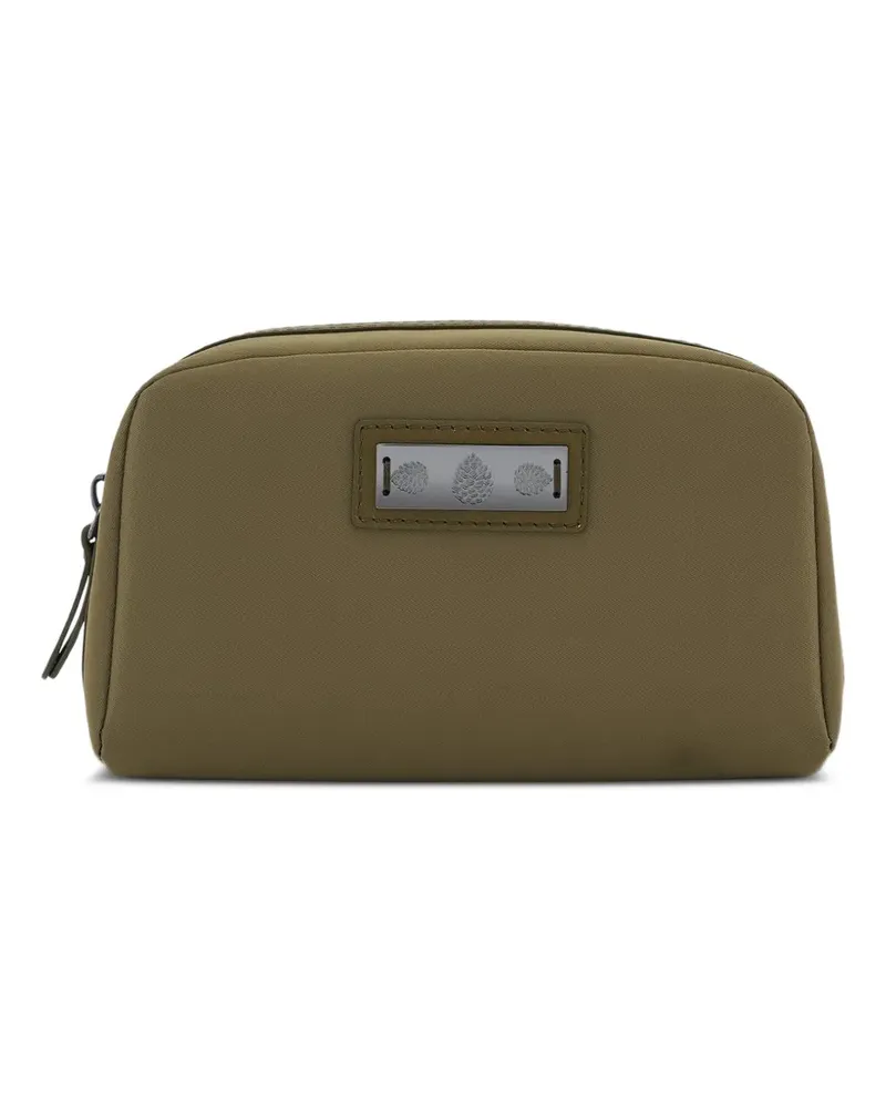 Tyler Ellis small Travel Pouch plaque make up bag - Grün Grün