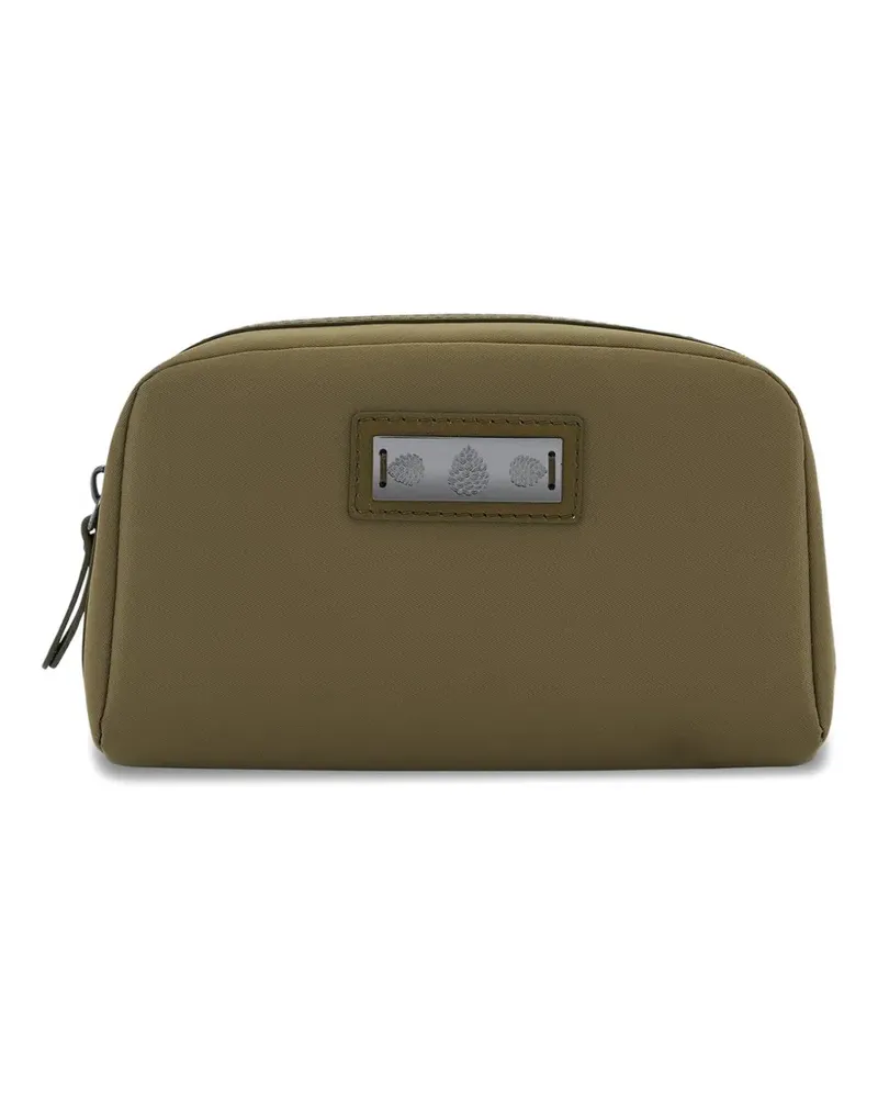 Tyler Ellis small Travel Pouch plaque make up bag - Grün Grün