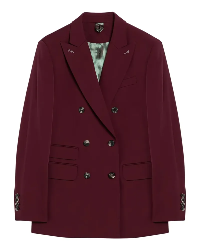 Max Mara Doppelreihiges Sakko - Rot Rot