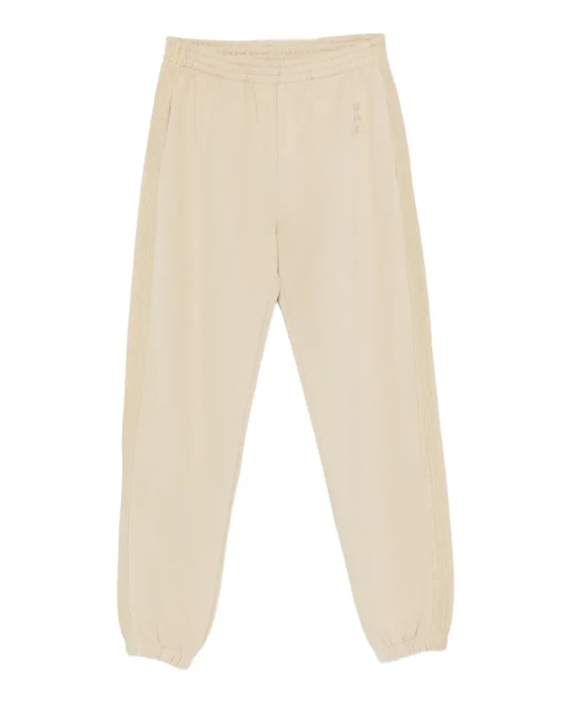 Patrizia Pepe elasticated sand track pants - Nude Nude