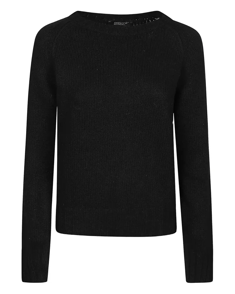 ARAGONA raglan-sleeve sweater - Schwarz Schwarz