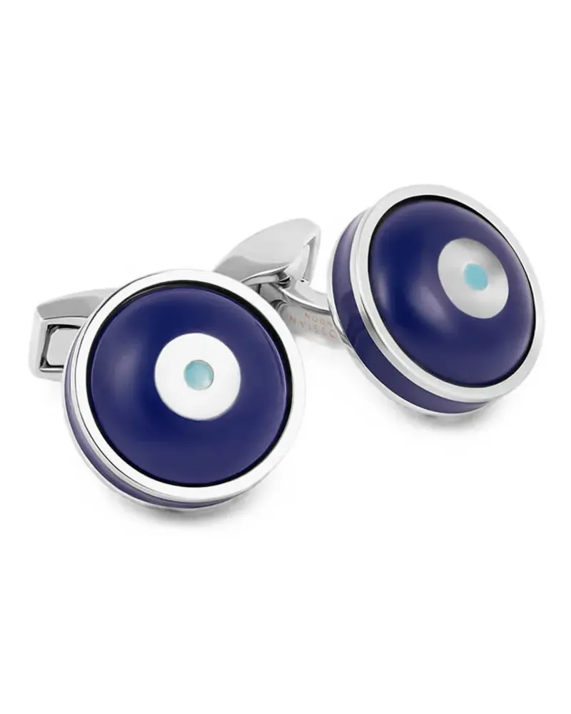 Tateossian Milos Evil Eye Manschettenknöpfe - Silber Silber