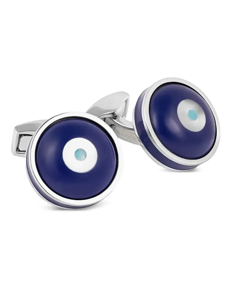 Tateossian Milos Evil Eye Manschettenknöpfe - Silber Silber