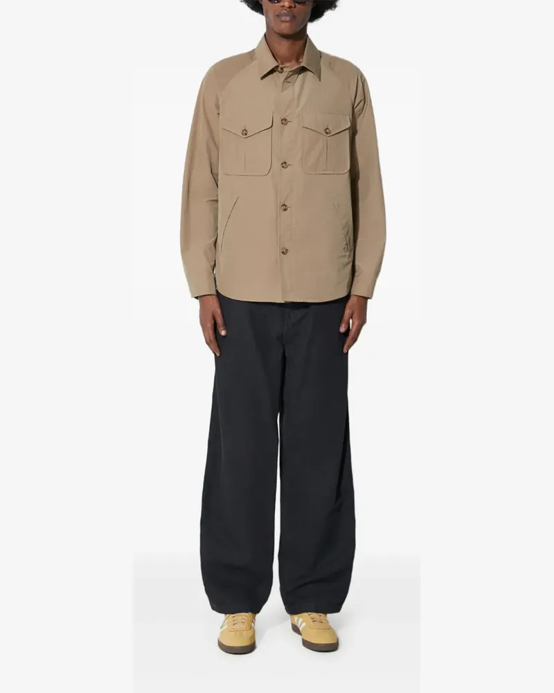 Baracuta Hemdjacke mit aufgesetzten Taschen - Nude Nude