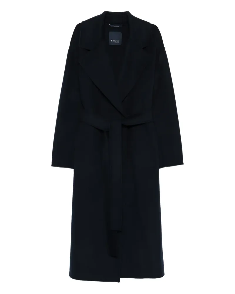 Max Mara Hobby belted coat - Blau Blau