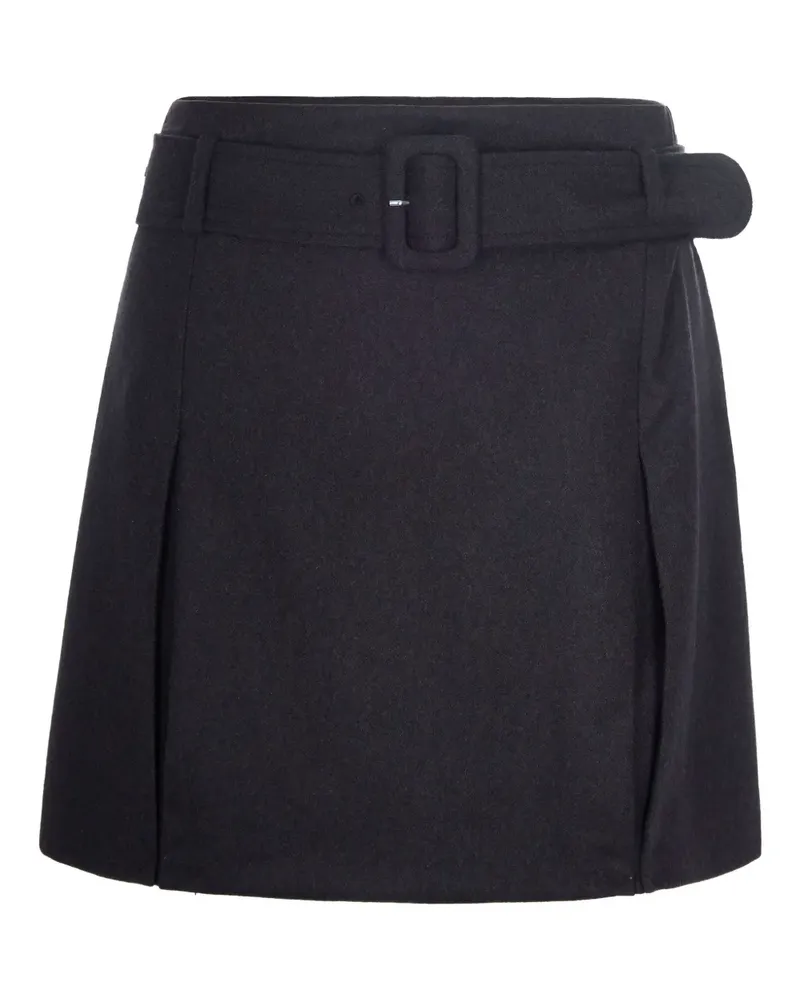 A.P.C. pleated mini skirt - Braun Braun
