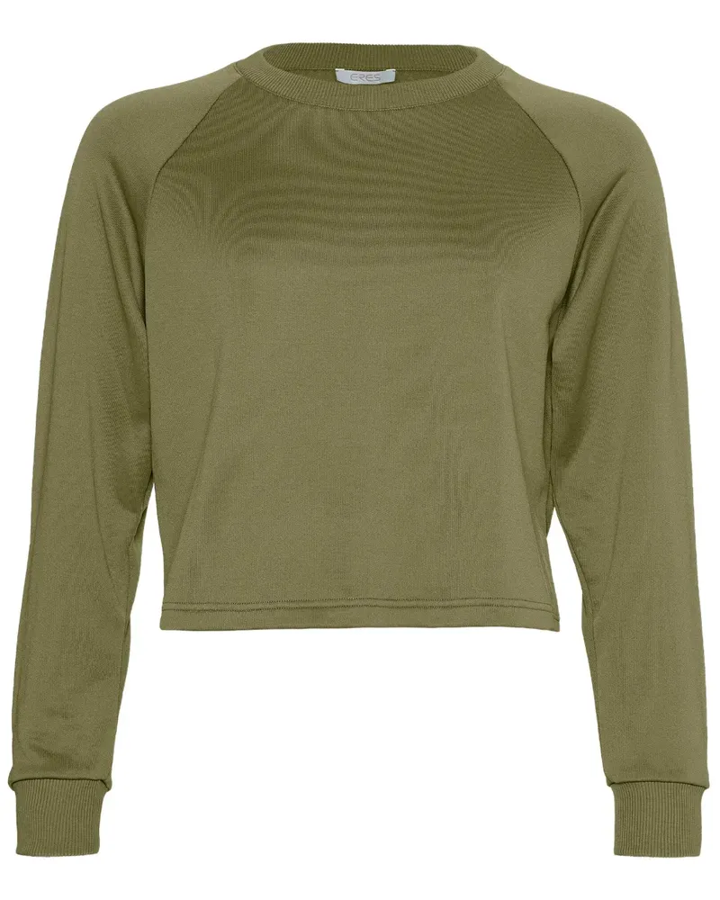 Eres Ebony Sweatshirt mit offenem Rücken - Grün Grün