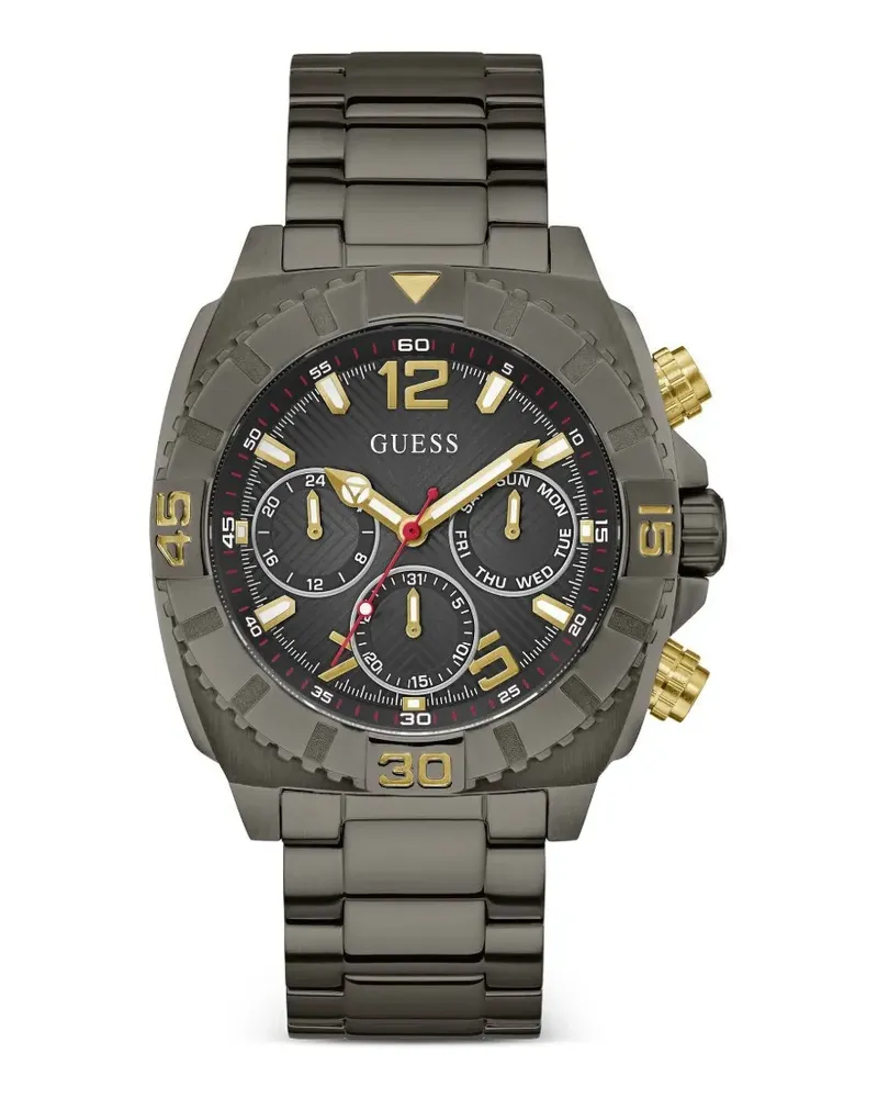 Guess Traction Armbanduhr 44mm - Schwarz Schwarz