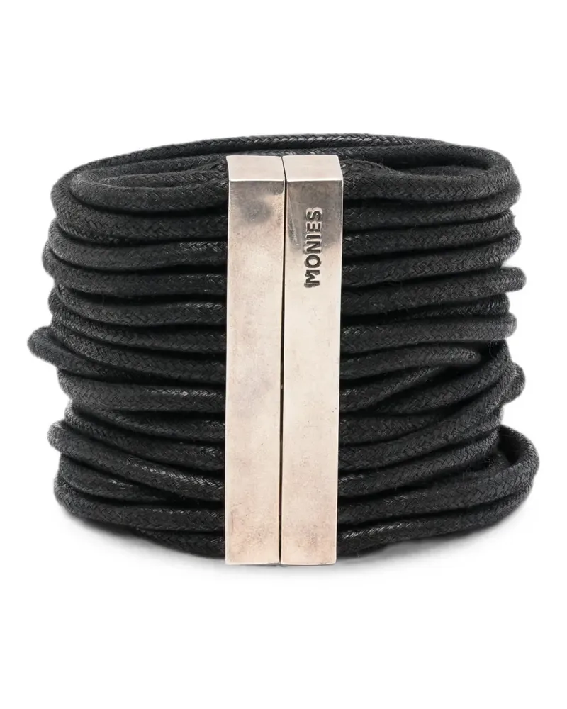 Monies multi-strand wrap bracelet - Schwarz Schwarz
