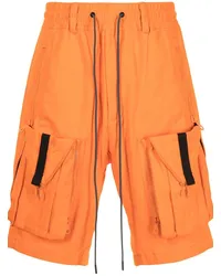 Mostly Heard Rarely Seen Zipoff Cargo-Shorts Orange