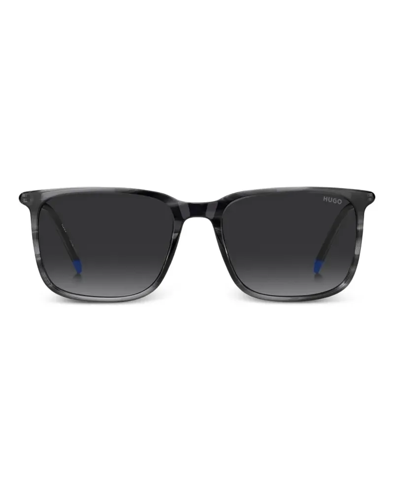 HUGO BOSS rectangle-frame sunglasses - Grau Grau