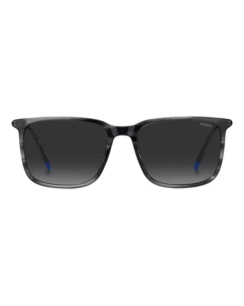 HUGO BOSS rectangle-frame sunglasses - Grau Grau