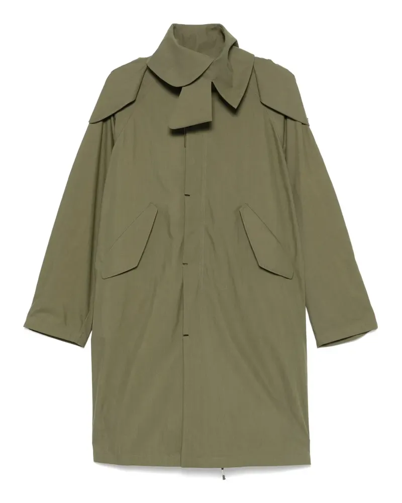 Post Archive Faction Parka mit Kapuze - Grün Grün