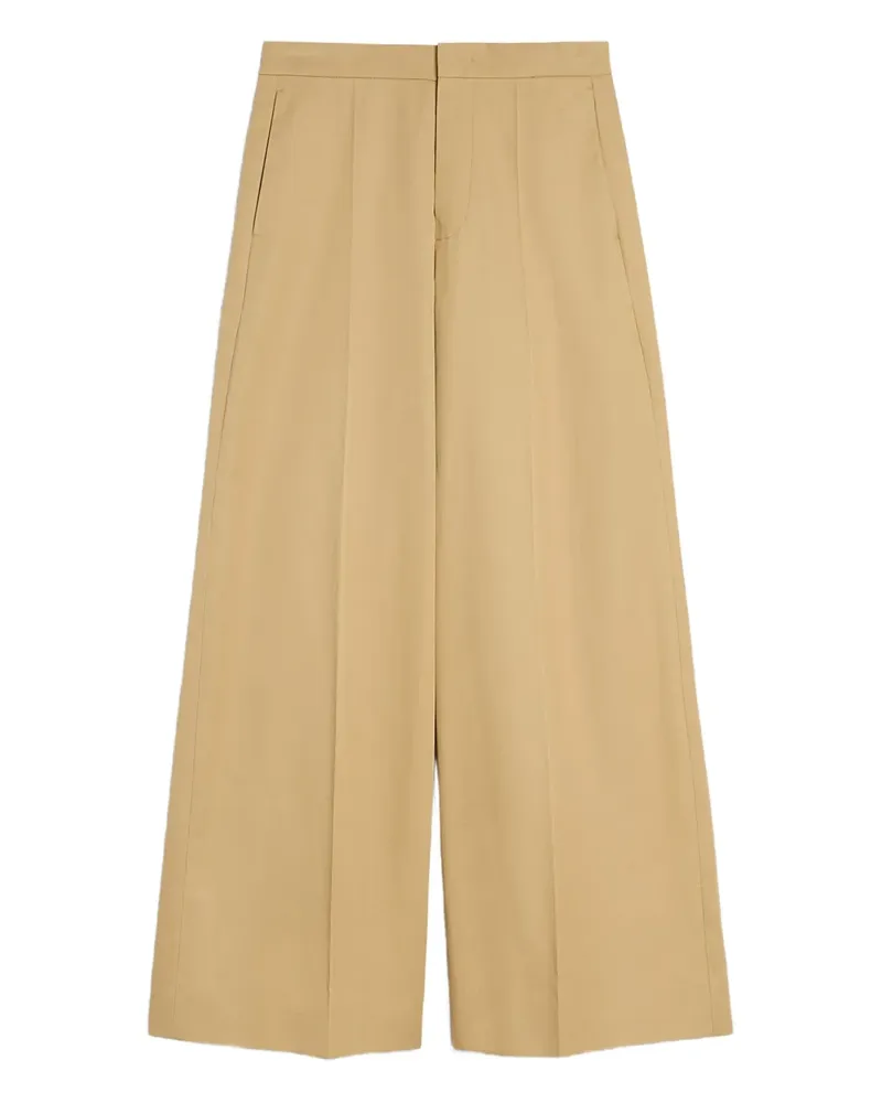 Jil Sander Hose mit Bügelfalten - Nude Nude