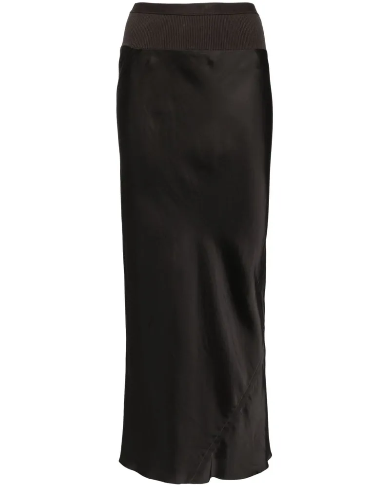 Rick Owens Calf Bias Rock - Grau Grau