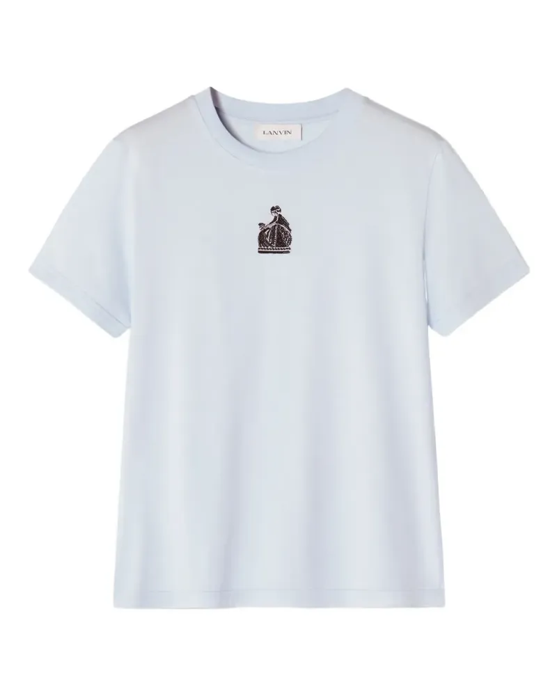 Lanvin Mother and Daughter T-Shirt mit grafischem Print - Weiß Weiß