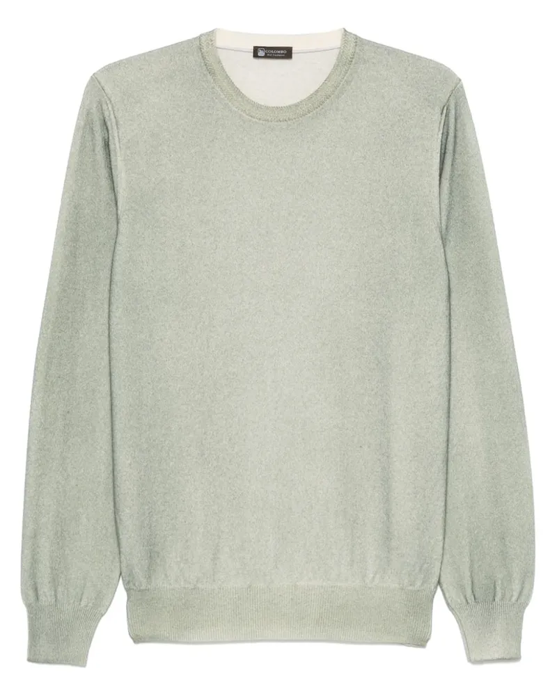 Colombo Klassischer Kaschmirpullover - Grün Grün