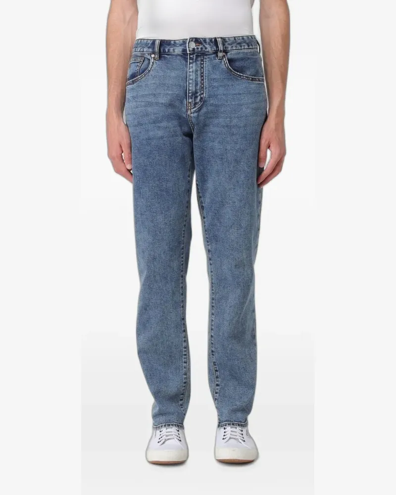 Armani Exchange belt-loop jeans - Blau Blau
