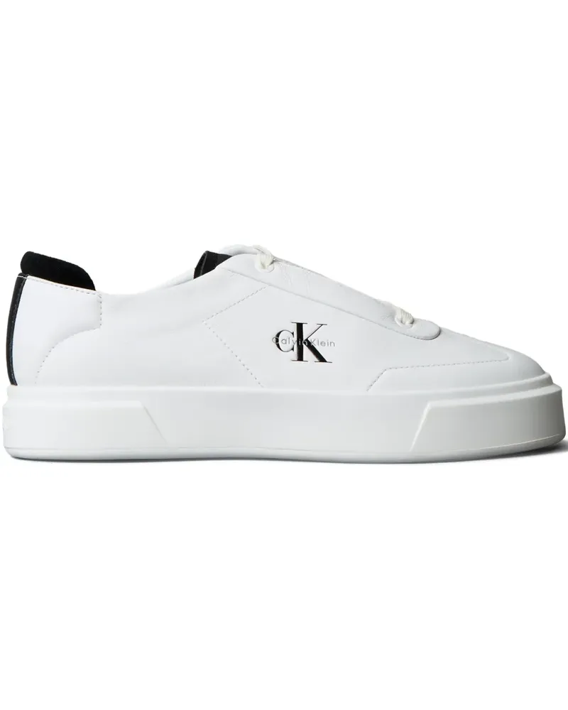 Calvin Klein Sneakers mit Logo - Weiß Weiß
