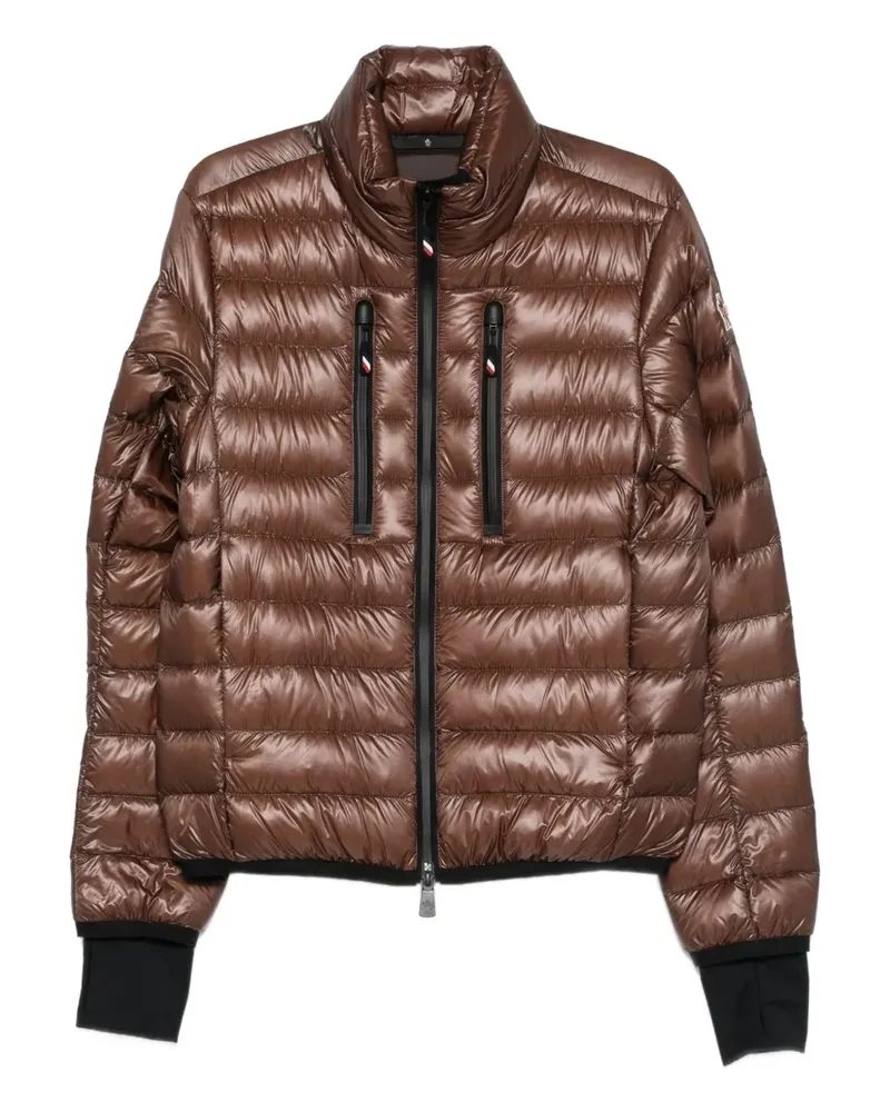 Moncler Gesteppte Jacke - Braun Braun
