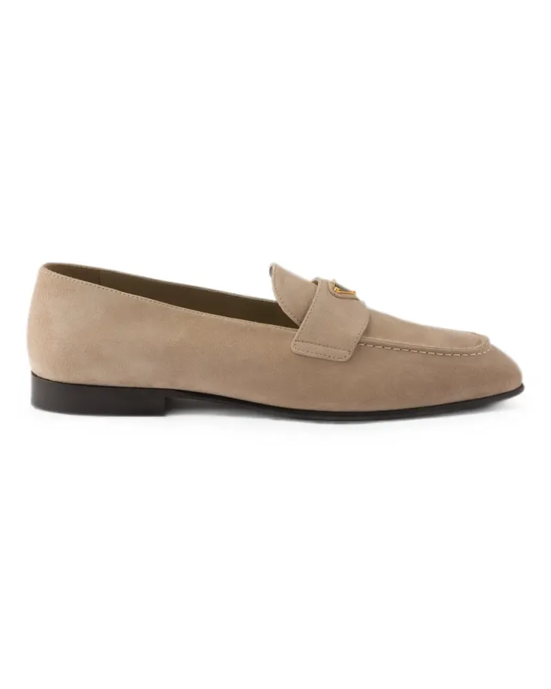 Prada Suede loafers - Nude Nude