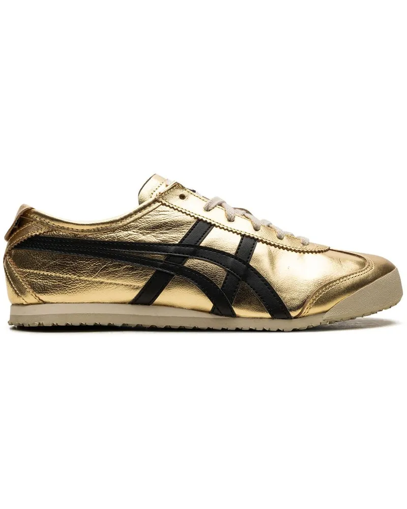 Onitsuka Tiger Mexico 66 Golden Sneakers Gold