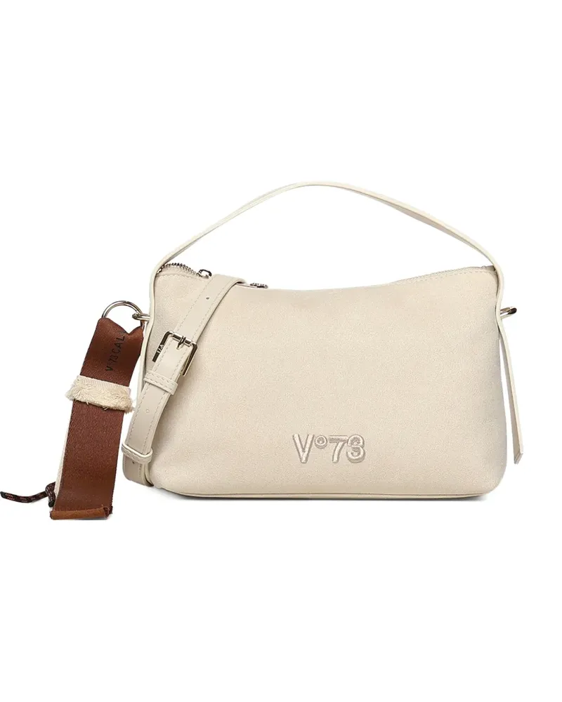 V°73 Danielle Schultertasche - Weiß Weiß