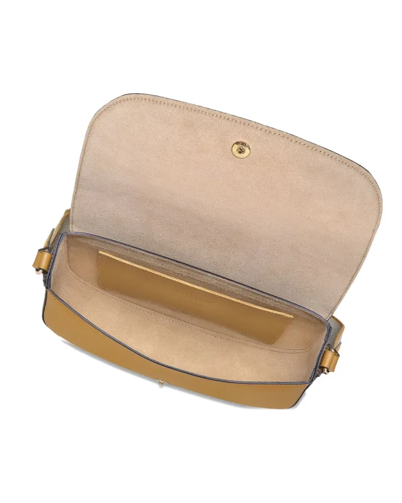 Longchamp Mittelgroße Épure Umhängetasche mit Klappverschluss - Braun Braun