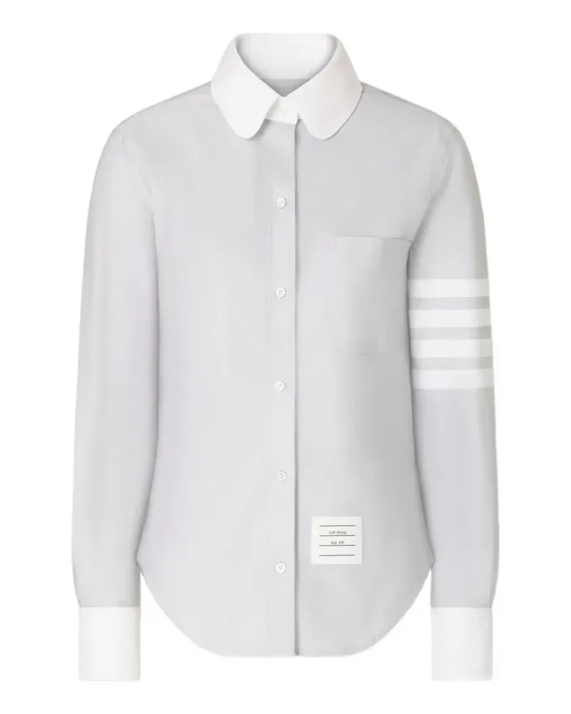 Thom Browne Klassisches Hemd - Grau Grau