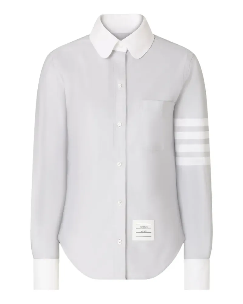 Thom Browne Klassisches Hemd - Grau Grau