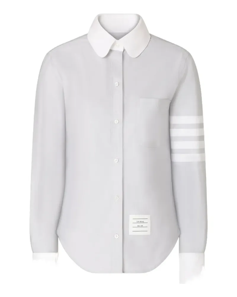 Thom Browne Klassisches Hemd - Grau Grau