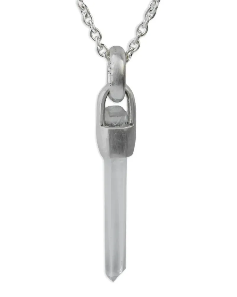 Parts Of Four Halskette mit Talisman-Anhänger aus Quarz - Silber Silber
