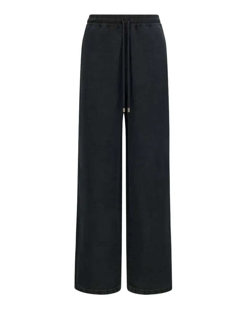 Amiri SCRIPT Baggy-Hose mit Kordelzug - Schwarz Schwarz
