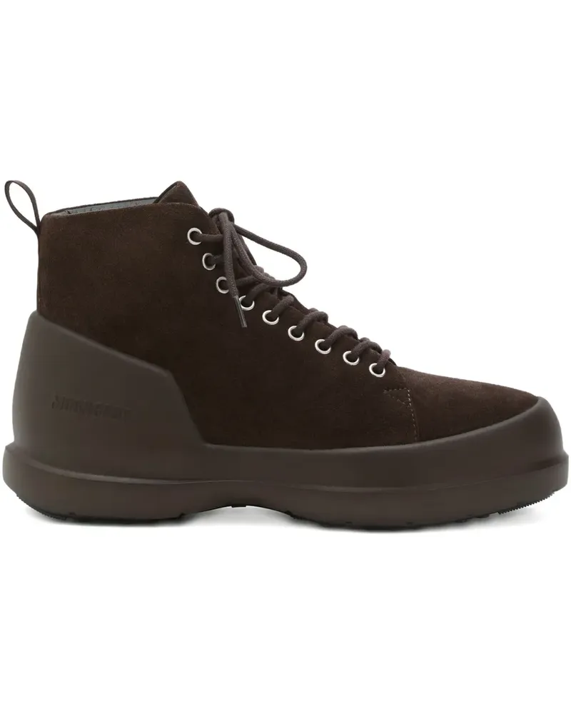 Moon Boot Hiking-Boots mit Schnürung - Braun Braun