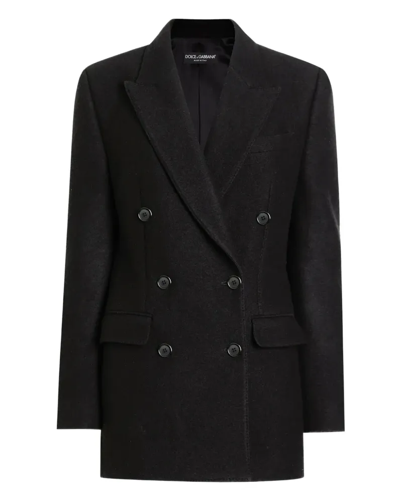 Dolce & Gabbana Doppelreihiges Sakko - Schwarz Schwarz