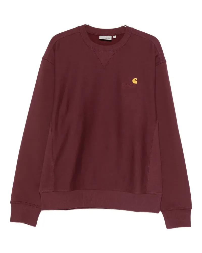 Carhartt WIP American Script logo sweatshirt - Rot Rot