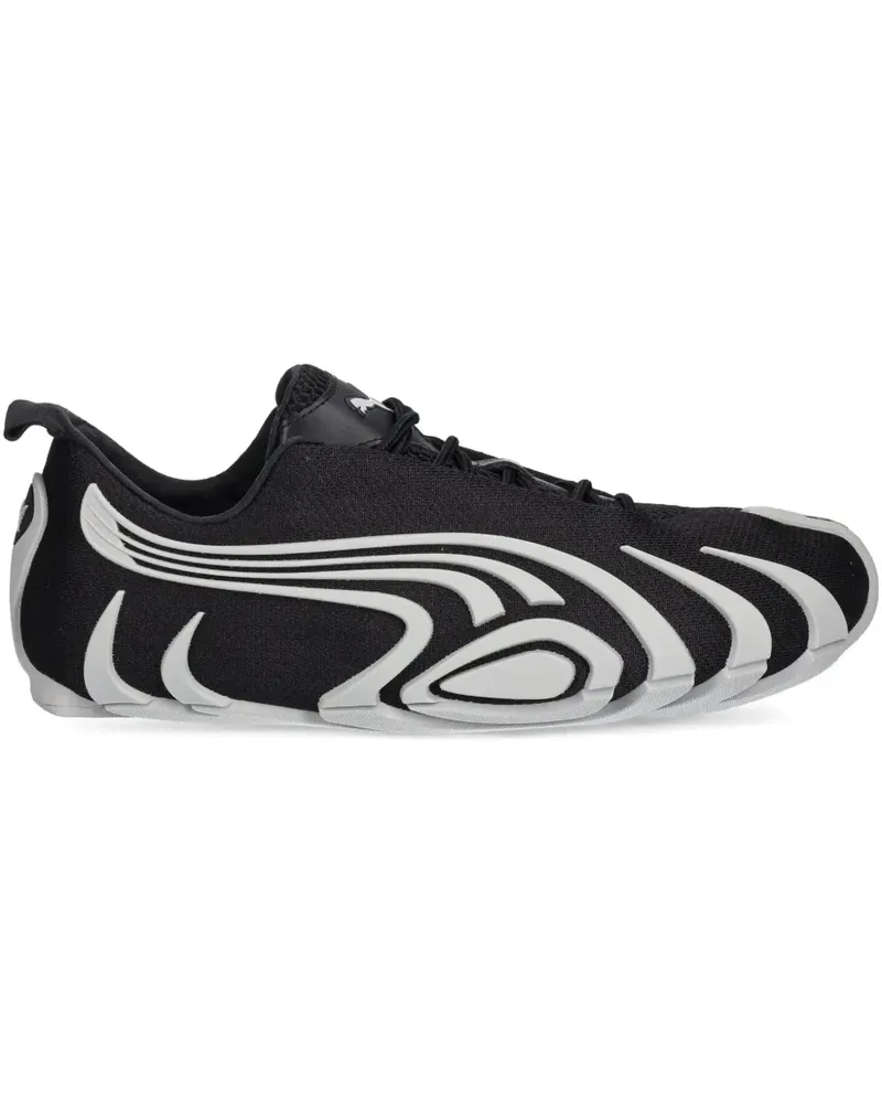 Puma Sneakers mit Wellenmuster - Schwarz Schwarz