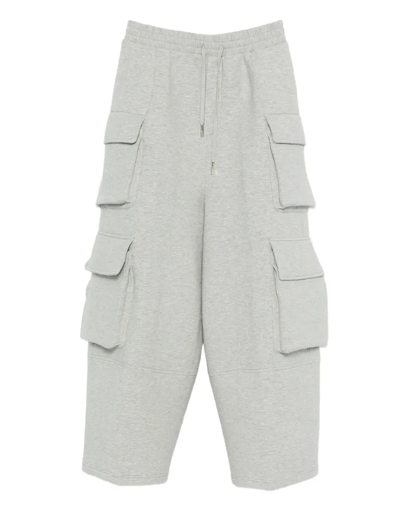 Feng Chen Wang Cargohose mit Kordelzug - Grau Grau