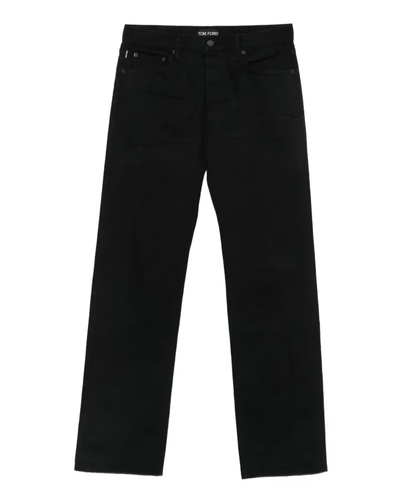 Tom Ford washed-finish jeans - Schwarz Schwarz