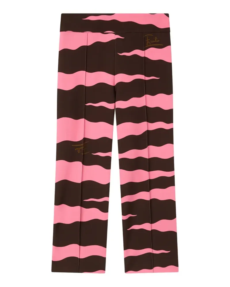 Emilio Pucci Caprihose mit Print - Braun Braun