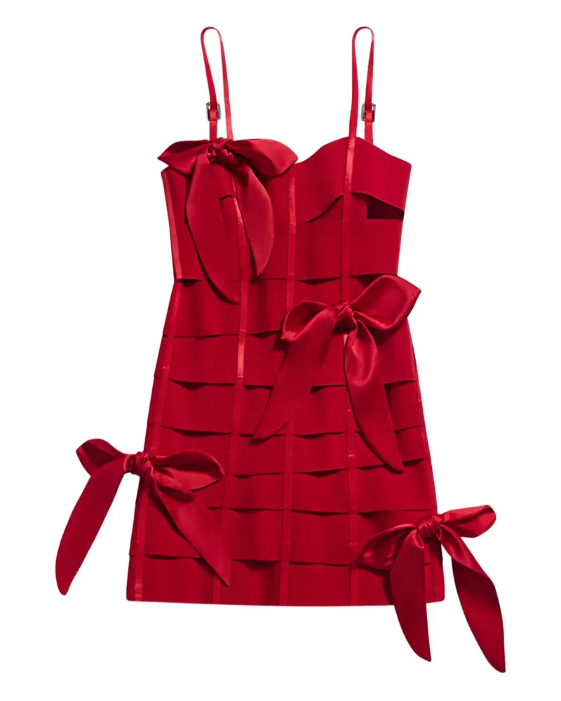 Area Minikleid im Bandage-Design - Rot Rot