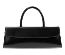 Mini Longa Handtasche aus Lackleder - Schwarz