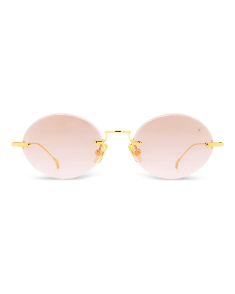 Eyepetizer Runde Brille ohne Rahmen - Gold Gold