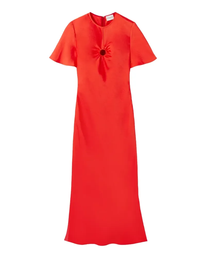 Claudie Pierlot cutout flared dress - Rot Rot