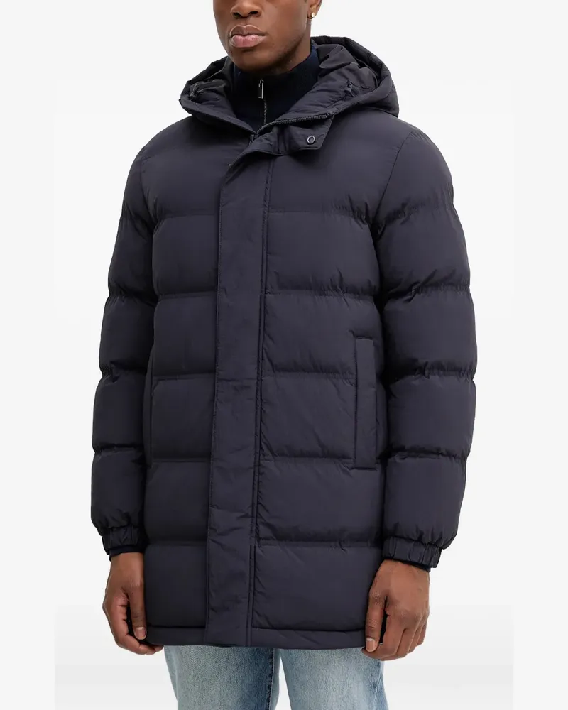 Marc O'Polo padded hooded coat - Blau Blau