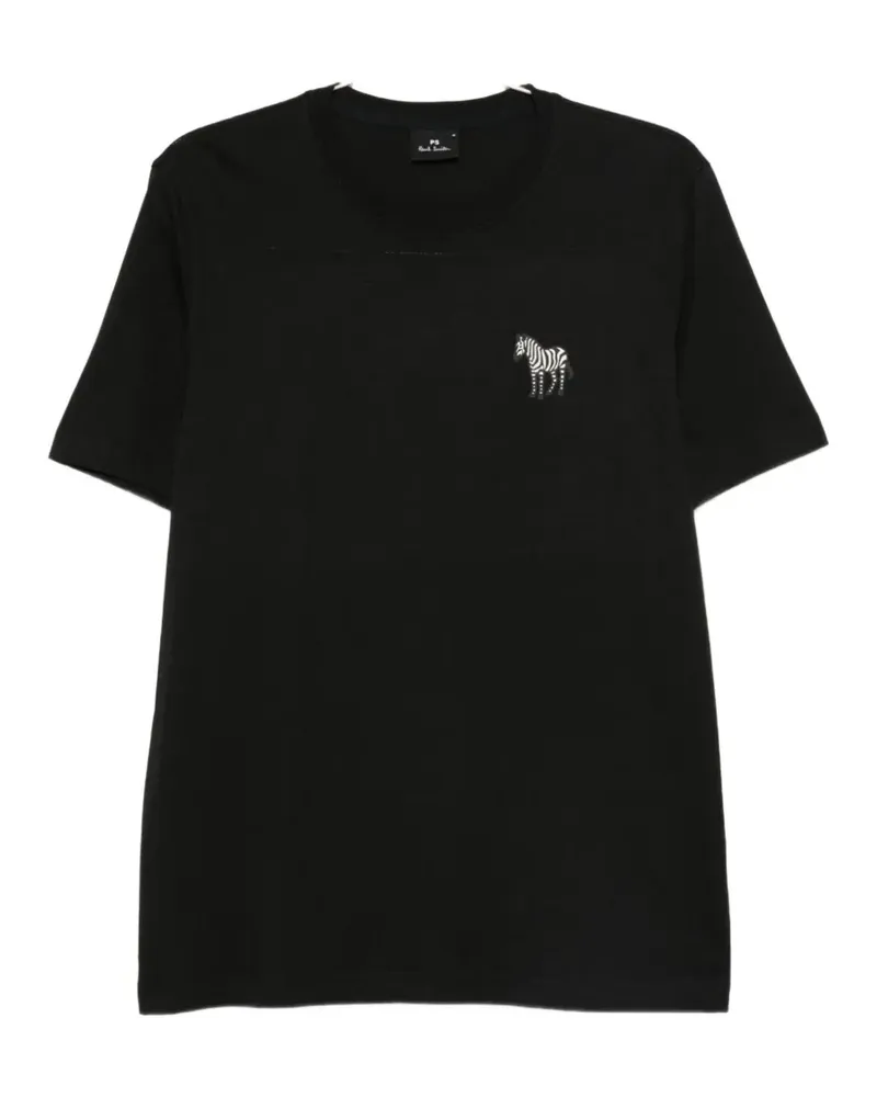 Paul Smith zebra logo t-shirt - Schwarz Schwarz